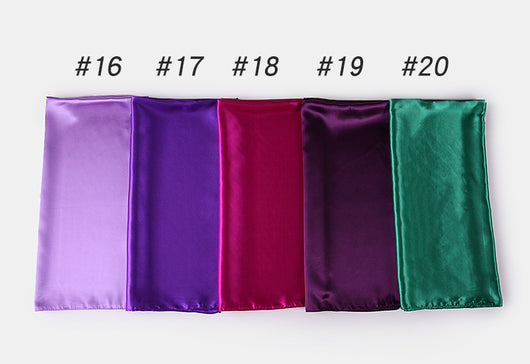Foulard de Satén 90x90 cm - Pañuelo Versátil para Mujer - Image 5
