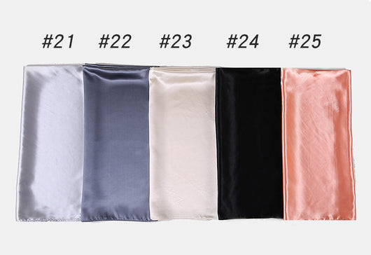 Foulard de Satén 90x90 cm - Pañuelo Versátil para Mujer - Image 6