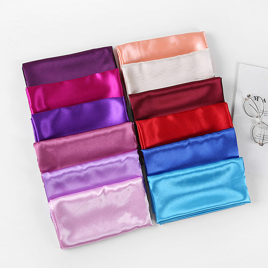 Foulard de Satén 90x90 cm - Pañuelo Versátil para Mujer - Image 8