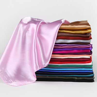 Foulard de Satén 90x90 cm - Pañuelo Versátil para Mujer - Image 10