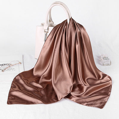 Foulard de Satén 90x90 cm - Pañuelo Versátil para Mujer - Image 20