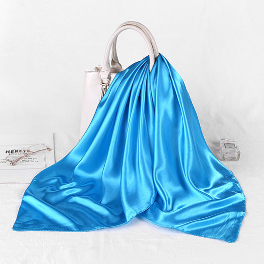Foulard de Satén 90x90 cm - Pañuelo Versátil para Mujer - Image 23