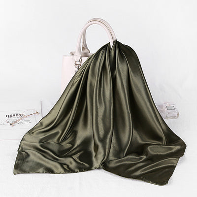 Foulard de Satén 90x90 cm - Pañuelo Versátil para Mujer - Image 27