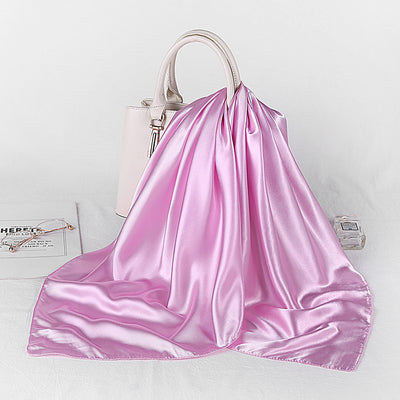 Foulard de Satén 90x90 cm - Pañuelo Versátil para Mujer - Image 28