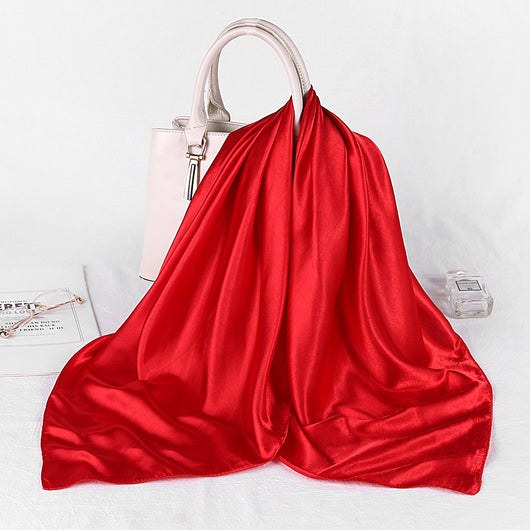 Foulard de Satén 90x90 cm - Pañuelo Versátil para Mujer - Image 31