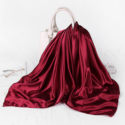 Foulard de Satén 90x90 cm - Pañuelo Versátil para Mujer - Image 32