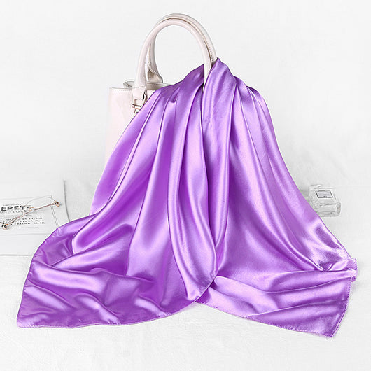 Foulard de Satén 90x90 cm - Pañuelo Versátil para Mujer - Image 33