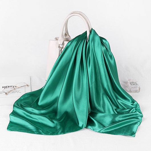 Foulard de Satén 90x90 cm - Pañuelo Versátil para Mujer - Image 37