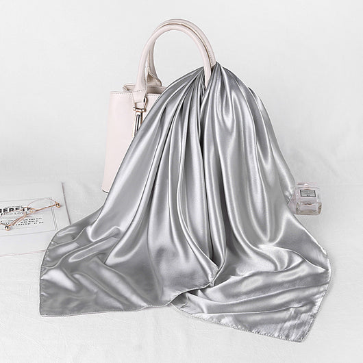 Foulard de Satén 90x90 cm - Pañuelo Versátil para Mujer - Image 38