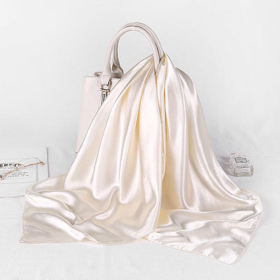 Foulard de Satén 90x90 cm - Pañuelo Versátil para Mujer - Image 40