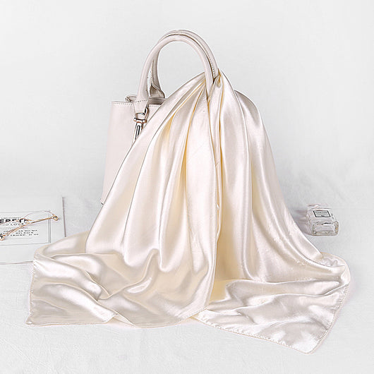 Foulard de Satén 90x90 cm - Pañuelo Versátil para Mujer - Image 40