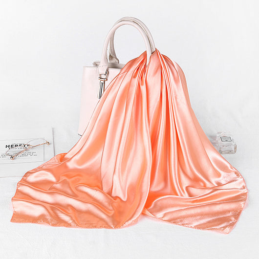 Foulard de Satén 90x90 cm - Pañuelo Versátil para Mujer - Image 42