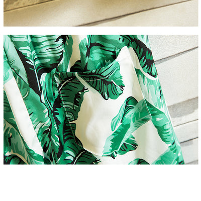 Conjunto de Playa Talla Grande: Short Floral y Camisa Estilo Japonés - Image 15