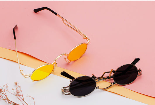 Gafas de Sol Ovaladas en Metal - Image 3