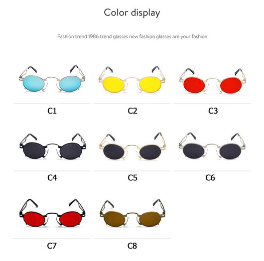 Gafas de Sol Ovaladas en Metal - Image 4