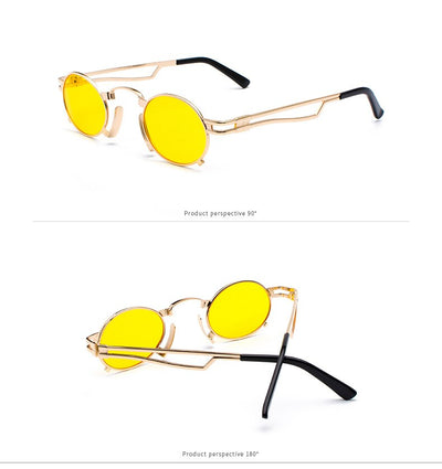 Gafas de Sol Ovaladas en Metal - Image 8