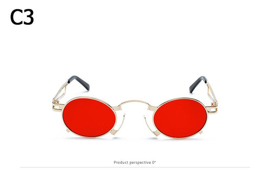 Gafas de Sol Ovaladas en Metal - Image 9