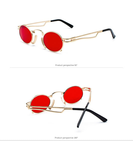 Gafas de Sol Ovaladas en Metal - Image 10