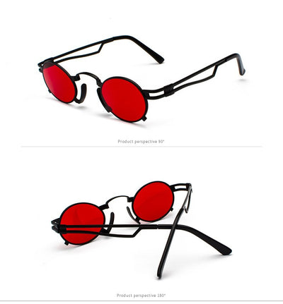 Gafas de Sol Ovaladas en Metal - Image 18