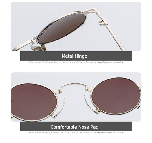 Gafas de Sol Ovaladas en Metal - Image 22