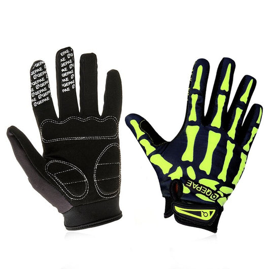 Guantes de Motocicleta Full Finger con Protección de Cráneo - Image 11