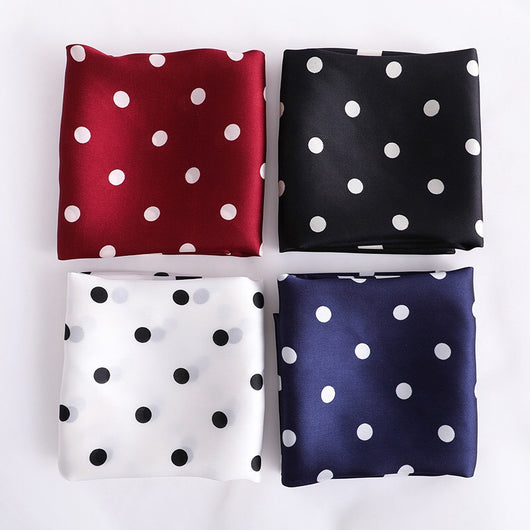Pañuelo de Seda Satinado con Moño - Accesorio Elegante Multifuncional - Image 9
