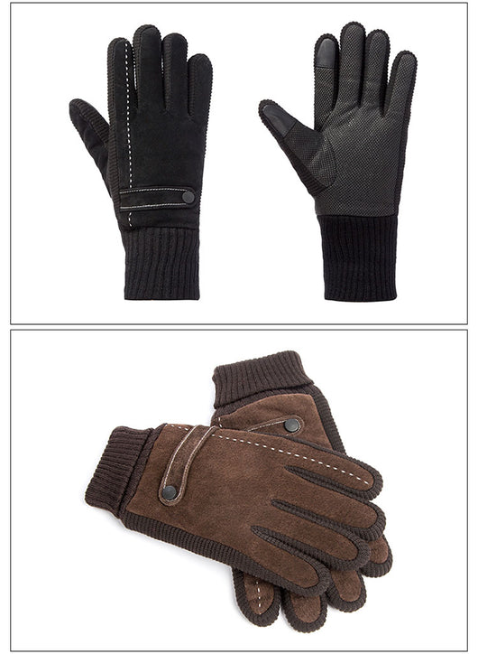 Guantes de Terciopelo a Prueba de Viento para Pantalla Táctil - Image 9