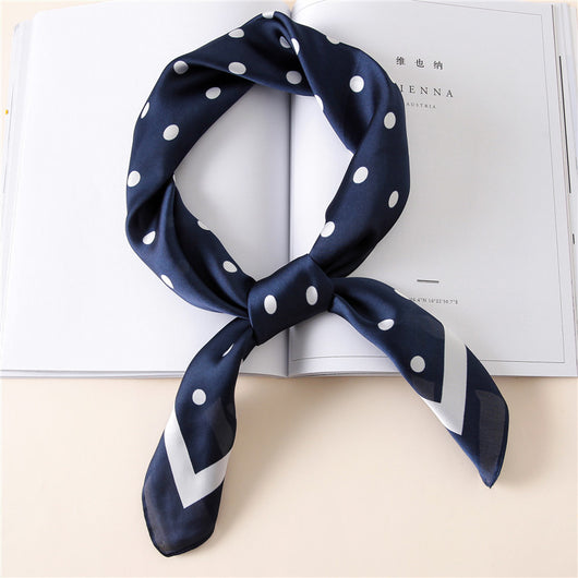 Pañuelo de Seda Satinado con Moño - Accesorio Elegante Multifuncional - Image 16