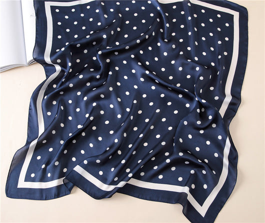 Pañuelo de Seda Satinado con Moño - Accesorio Elegante Multifuncional - Image 19