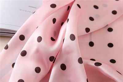 Pañuelo de Seda Satinado con Moño - Accesorio Elegante Multifuncional - Image 21