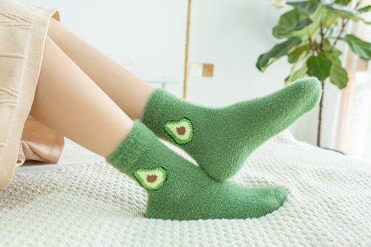 Calcetines Tubo de Terciopelo Imitación Visón - Image 13