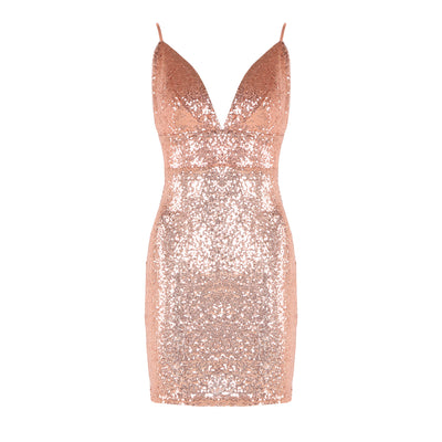 Vestido de Lentejuelas con Tirantes - Image 16