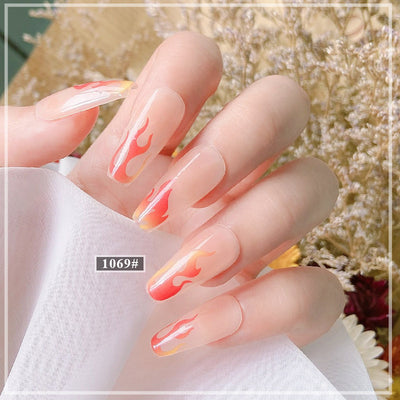 Adhesivo Decorativo para Uñas con Diseños Flama y Patrones - Image 11