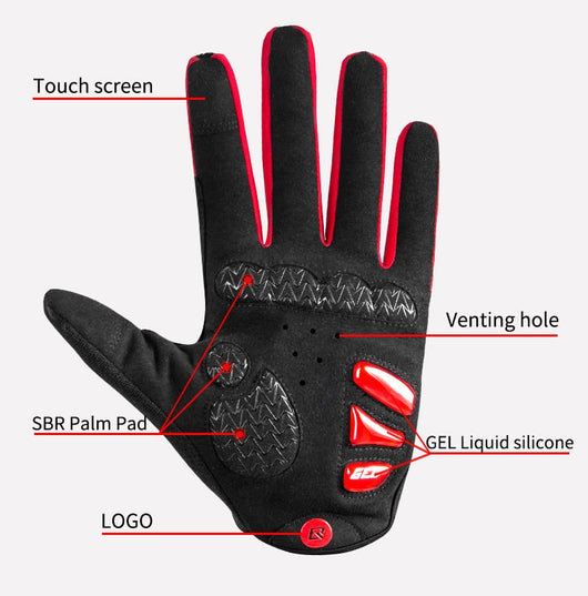 Guantes de Ciclismo y Motocicleta - Protección y Comodidad - Image 10