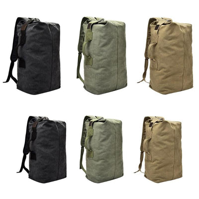 Mochila de Senderismo Unisex Gran Capacidad - Bolsa de Viaje Canvas para Camping y Escalada - Image 11