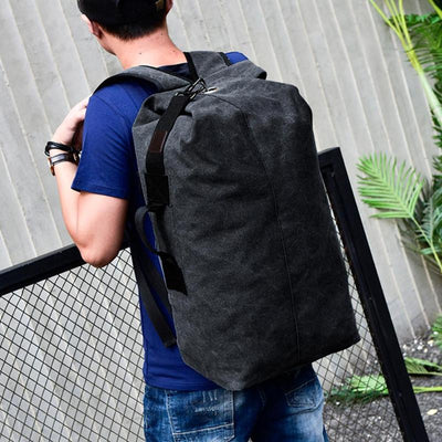 Mochila de Senderismo Unisex Gran Capacidad - Bolsa de Viaje Canvas para Camping y Escalada - Image 15