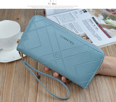 Cartera Doble Cierre para Mujer con Dos Compartimentos - Image 21