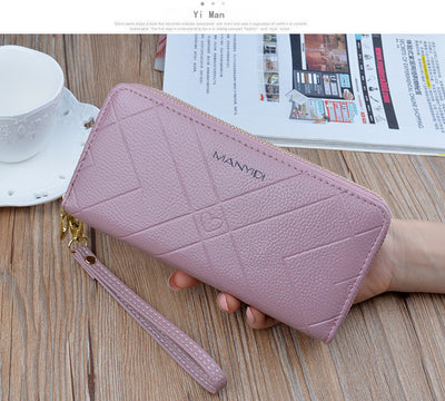 Cartera Doble Cierre para Mujer con Dos Compartimentos - Image 22