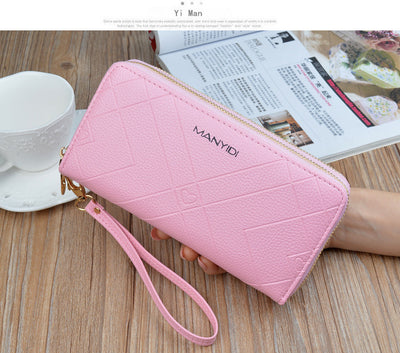 Cartera Doble Cierre para Mujer con Dos Compartimentos - Image 23
