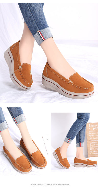 Zapatos de Cuña Abuela con Suela Reforzada y Tacón Elevado - Image 12