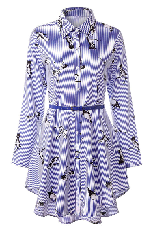 Blusa Manga Larga a Rayas para Mujer - Image 17