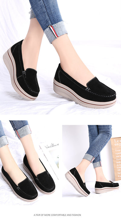 Zapatos de Cuña Abuela con Suela Reforzada y Tacón Elevado - Image 16