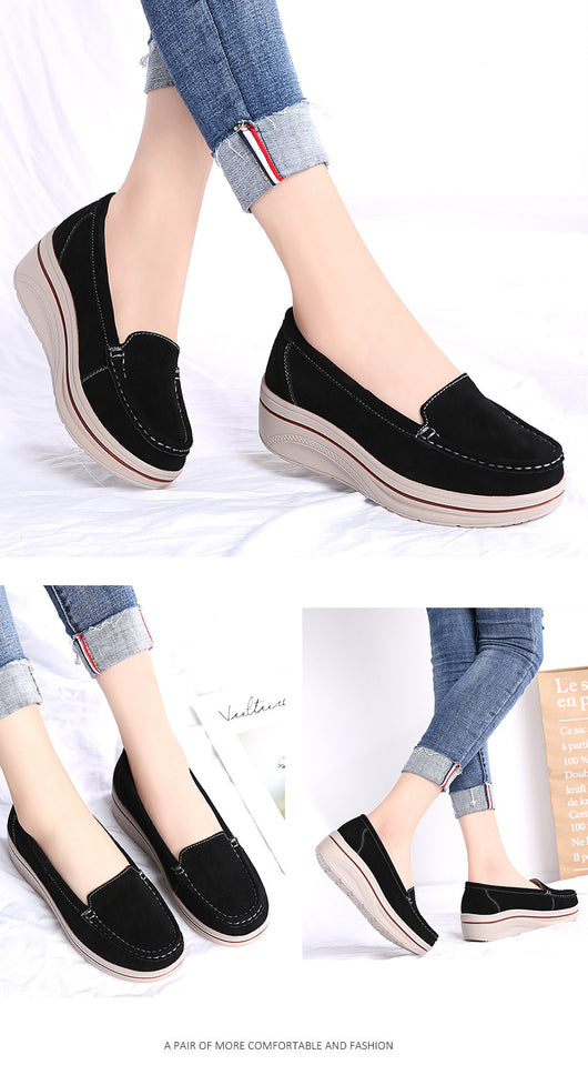 Zapatos de Cuña Abuela con Suela Reforzada y Tacón Elevado - Image 16