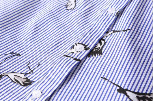 Blusa Manga Larga a Rayas para Mujer - Image 20