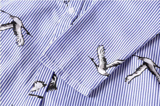 Blusa Manga Larga a Rayas para Mujer - Image 22
