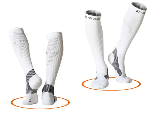 Calcetines Compresivos Largos para Correr Nocturno - Tubo Profesional - Image 9