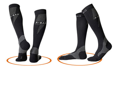 Calcetines Compresivos Largos para Correr Nocturno - Tubo Profesional - Image 11