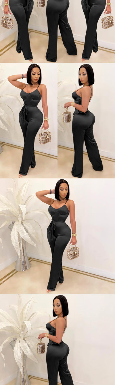 Jumpsuit Elegante de Piernas Rectas - Estilo Sofisticado - Image 8