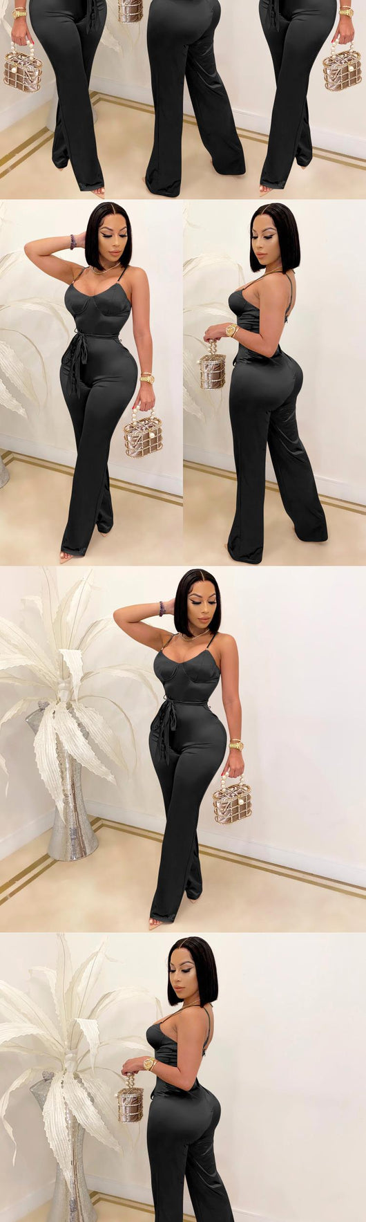 Jumpsuit Elegante de Piernas Rectas - Estilo Sofisticado - Image 8