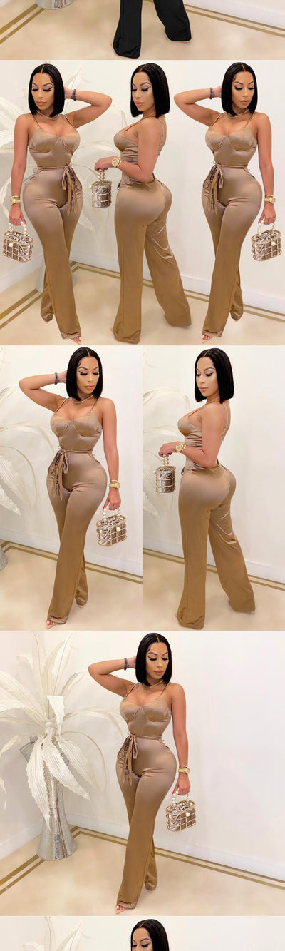 Jumpsuit Elegante de Piernas Rectas - Estilo Sofisticado - Image 9